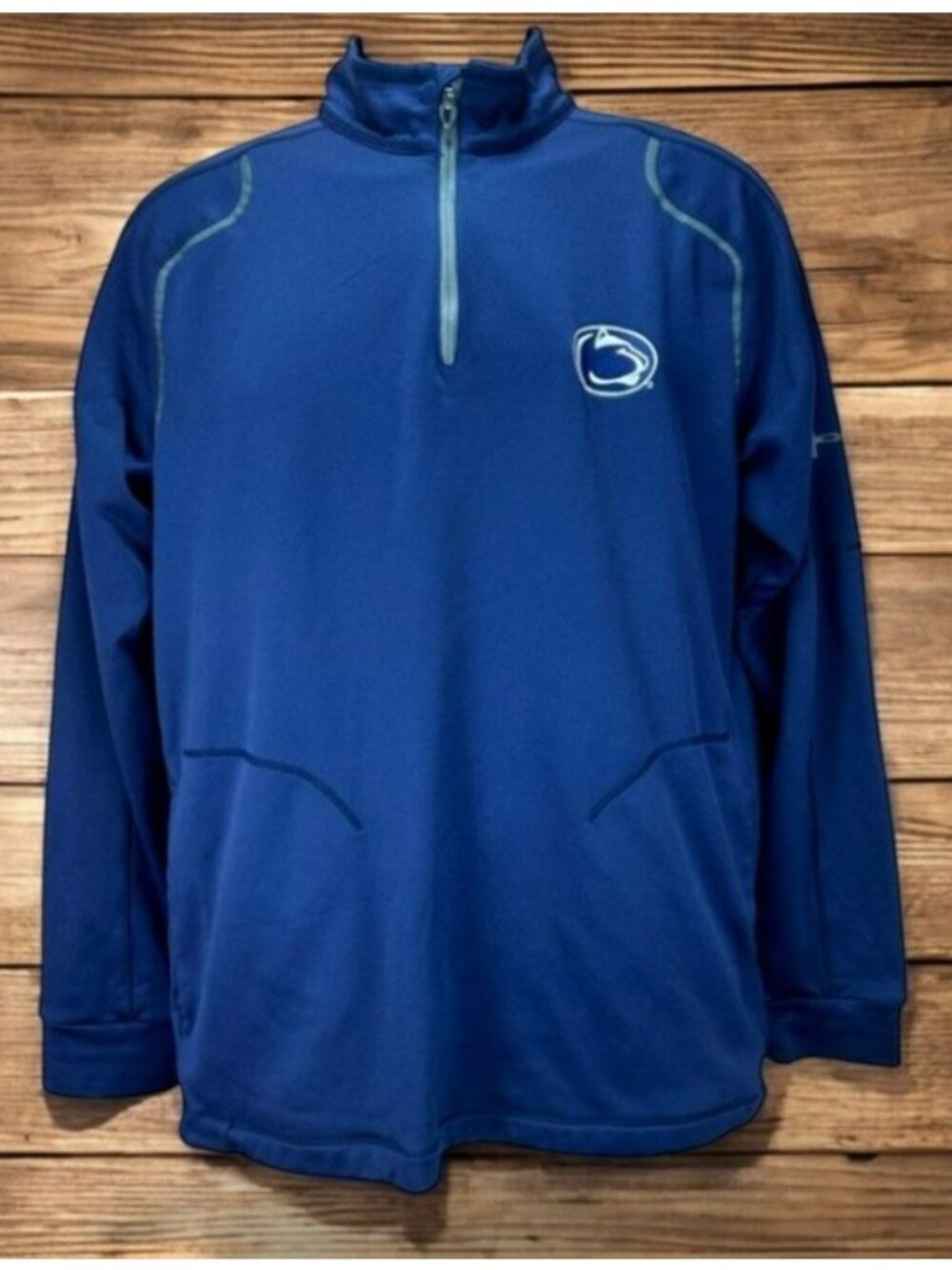 Penn State Under Armour Mens Quarter-Zip Top Medium